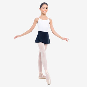 Pre-Owned Wrap Opaque Ballet Skirt from So Danca SL68 Medium Child 8-10
